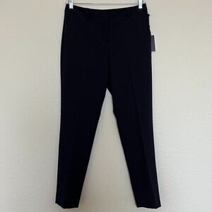 NWT Classic Women's DKNYC trousers straight legs dark blue, size 6